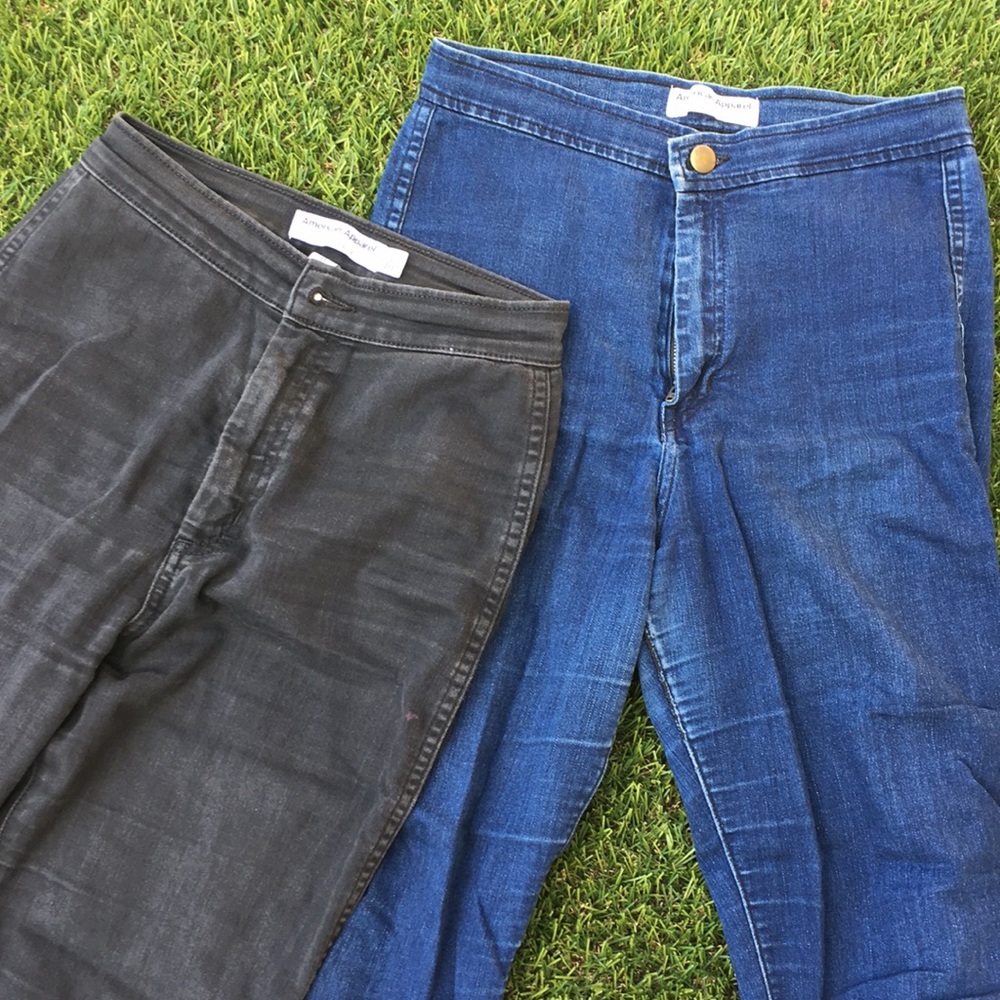 2 pairs of AA easy jeans